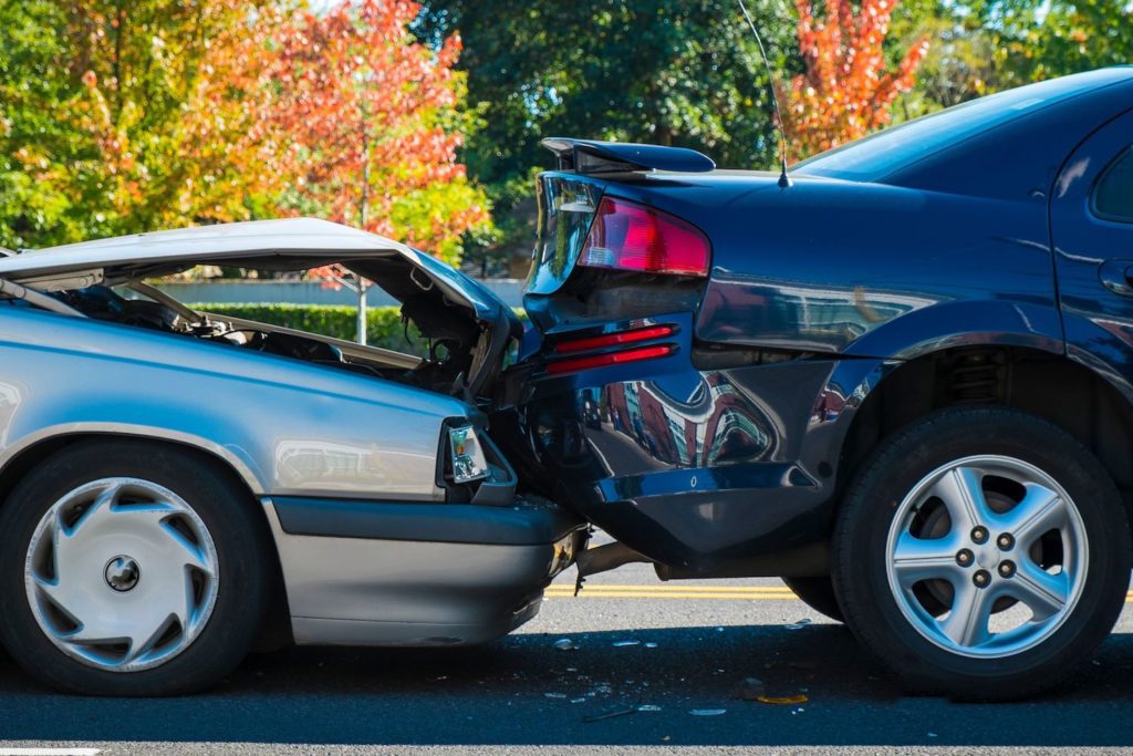 rear end car accidents in baltimore maryland