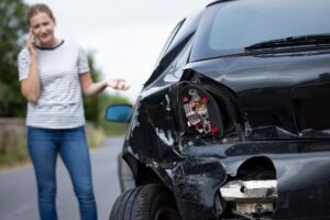frustrated with personal injury damages after a hit-and-run car accident